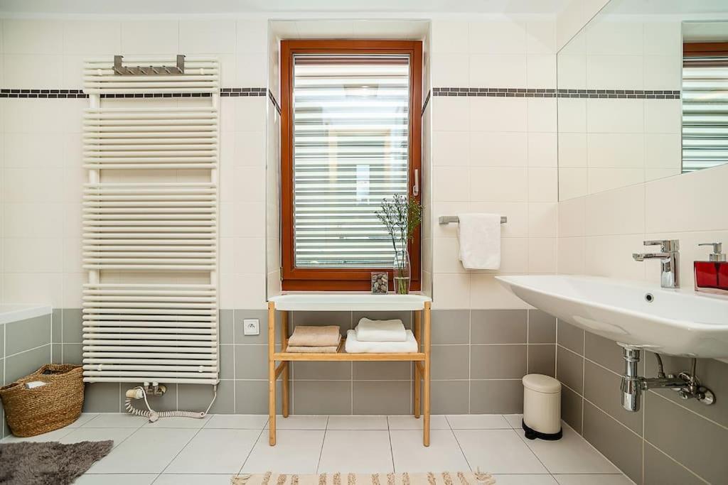 Apartamento Shiny Rooftop With Free Garage Praga
